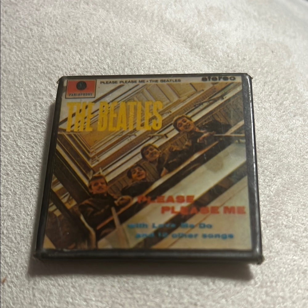 The Beatles Please Please Me Album Cover Pinback Button 2”x2”. WA506
